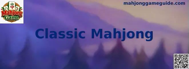 Vista amplia de una partida de Classic Mahjong