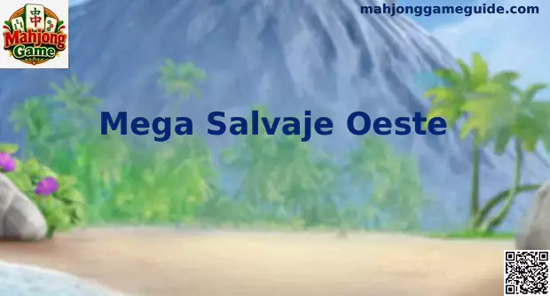 Escenario visual de Mega Salvaje Oeste con temática del Viejo Oeste