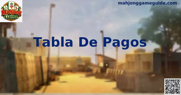 Tabla de Pagos Mahjong Game