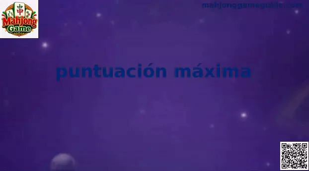 Puntuación máxima en Mahjong
