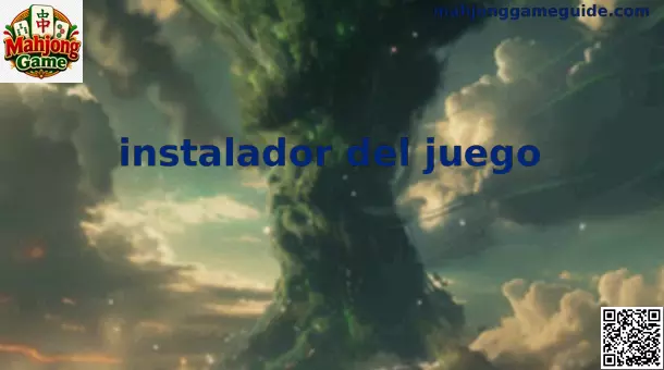 Asistente de configuración e instalador del juego Mahjong Game en una pantalla de computadora de escritorio y dispositivo móvil