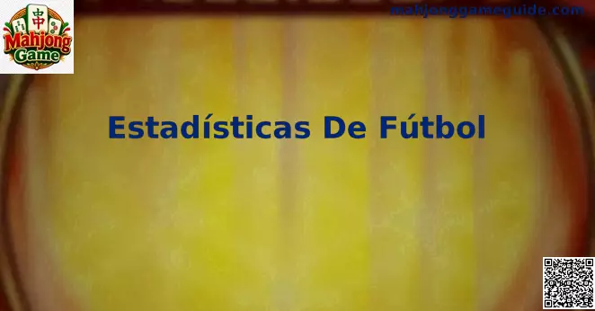 Estadísticas de fútbol análisis visual