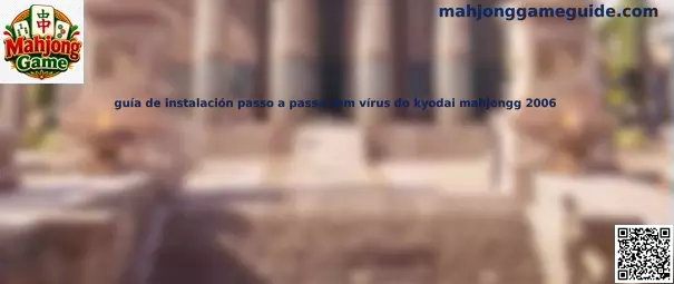 Guía de instalación de Kyodai Mahjongg 2006