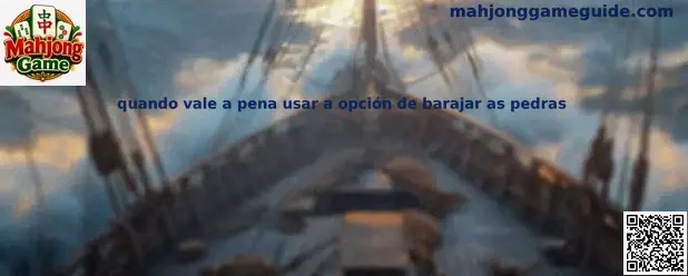 Opción de barajar piedras en Mahjong Titan