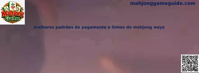 Patrones de pago y líneas de Mahjong Ways