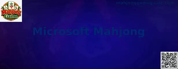 Referencia visual de Microsoft Mahjong