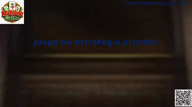 Tablero de juego de estrategia oriental Mahjong
