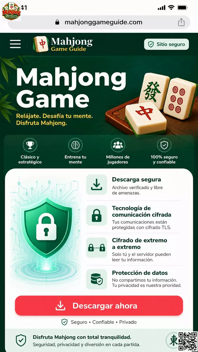 Descarga Segura de Mahjong Game