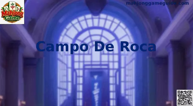 Tablero de Campo De Roca Mahjong Game inspirado en roca volcánica