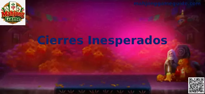 Cierres Inesperados Mahjong Game