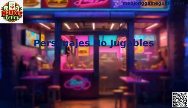 Personajes No Jugables en Mahjong Game